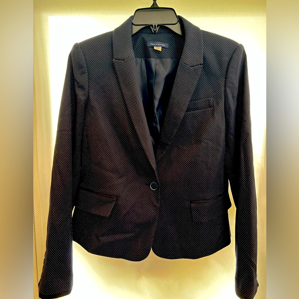 Tommy Hilfiger Navy Blue Blazer Women’s 6